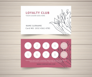 Aladdin Print, Loyalty Card Marketing, Florist Loyalty Card