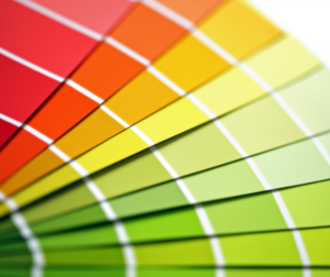 Color Swatch, Contrasting colors for graphic design